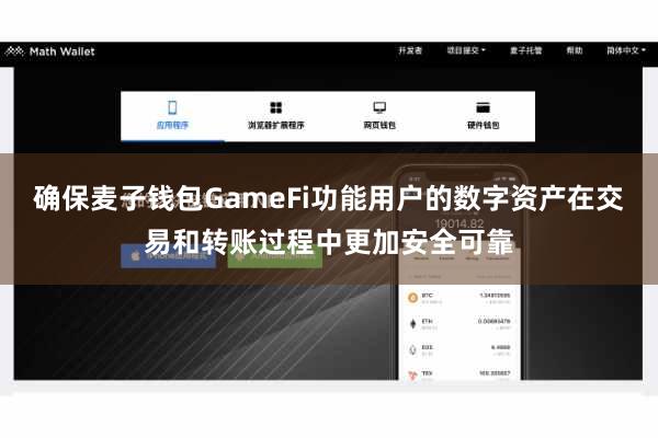 确保麦子钱包GameFi功能用户的数字资产在交易和转账过程中更加安全可靠