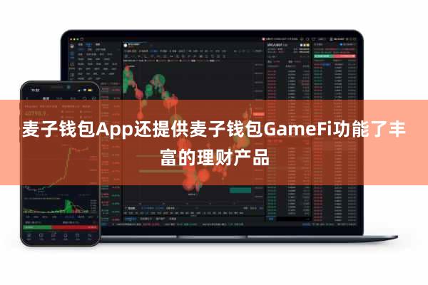 麦子钱包App还提供麦子钱包GameFi功能了丰富的理财产品
